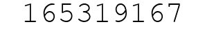 Number 165319167.