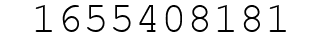 Number 1655408181.