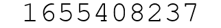 Number 1655408237.