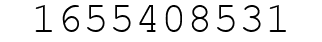 Number 1655408531.