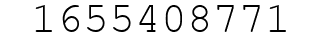 Number 1655408771.