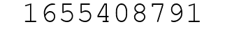 Number 1655408791.