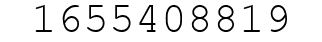 Number 1655408819.