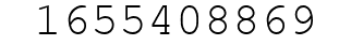 Number 1655408869.
