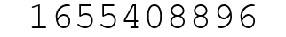 Number 1655408896.