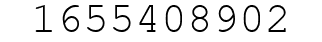 Number 1655408902.