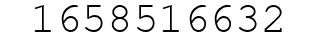 Number 1658516632.