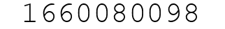 Number 1660080098.