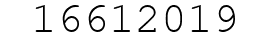 Number 16612019.