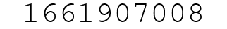 Number 1661907008.