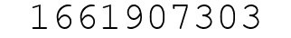 Number 1661907303.
