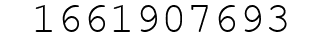 Number 1661907693.