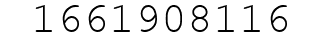 Number 1661908116.