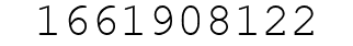 Number 1661908122.