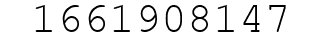Number 1661908147.