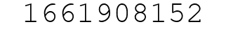 Number 1661908152.