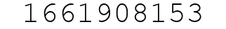 Number 1661908153.