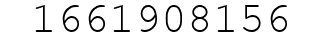 Number 1661908156.