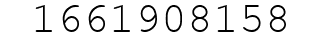 Number 1661908158.