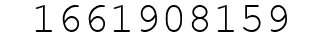 Number 1661908159.