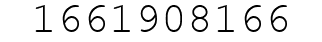 Number 1661908166.