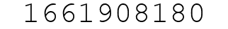 Number 1661908180.