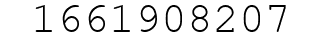 Number 1661908207.