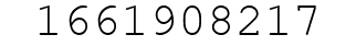 Number 1661908217.