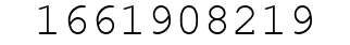 Number 1661908219.