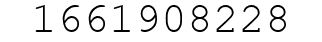 Number 1661908228.