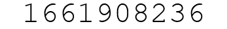 Number 1661908236.