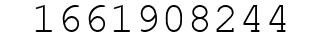 Number 1661908244.