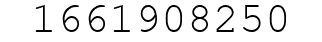 Number 1661908250.