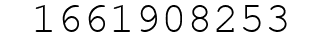 Number 1661908253.