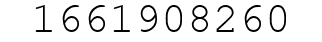 Number 1661908260.