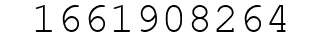 Number 1661908264.