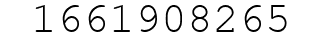 Number 1661908265.
