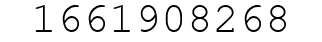 Number 1661908268.