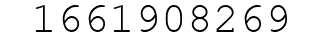 Number 1661908269.