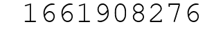 Number 1661908276.