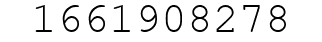 Number 1661908278.