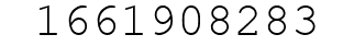 Number 1661908283.