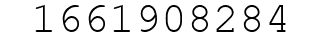 Number 1661908284.