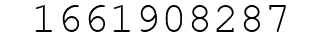 Number 1661908287.