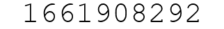 Number 1661908292.