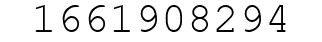 Number 1661908294.