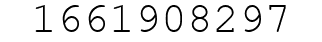 Number 1661908297.