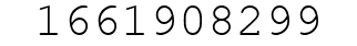 Number 1661908299.