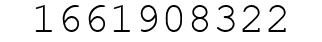 Number 1661908322.