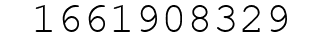 Number 1661908329.
